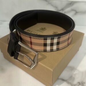 Men’s Burberry belt